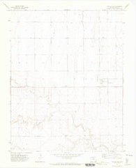Two Buttes Colorado Historical topographic map, 1:24000 scale, 7.5 X 7.5 Minute, Year 1971