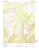 Two V Basin Colorado Historical topographic map, 1:24000 scale, 7.5 X 7.5 Minute, Year 1969