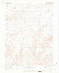 Two V Basin Colorado Historical topographic map, 1:24000 scale, 7.5 X 7.5 Minute, Year 1969