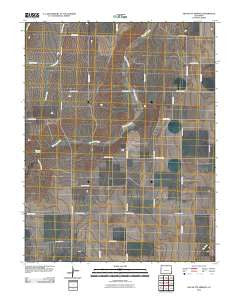 Two Butte Springs Colorado Historical topographic map, 1:24000 scale, 7.5 X 7.5 Minute, Year 2010