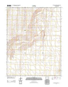 Two Butte Springs Colorado Historical topographic map, 1:24000 scale, 7.5 X 7.5 Minute, Year 2013