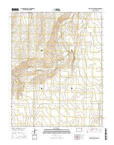 Two Butte Springs Colorado Current topographic map, 1:24000 scale, 7.5 X 7.5 Minute, Year 2016