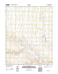 Two Buttes Colorado Historical topographic map, 1:24000 scale, 7.5 X 7.5 Minute, Year 2013