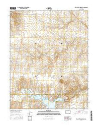 Two Buttes Reservoir Colorado Current topographic map, 1:24000 scale, 7.5 X 7.5 Minute, Year 2016