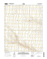 Two Buttes SE Colorado Current topographic map, 1:24000 scale, 7.5 X 7.5 Minute, Year 2016