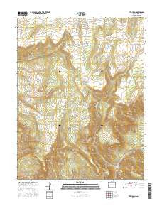 Two V Basin Colorado Current topographic map, 1:24000 scale, 7.5 X 7.5 Minute, Year 2016