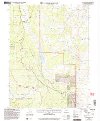 Tyler Mountain Colorado Historical topographic map, 1:24000 scale, 7.5 X 7.5 Minute, Year 2000