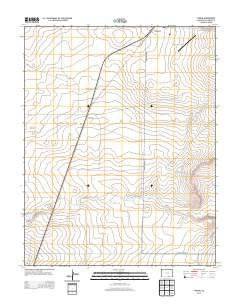 Tyrone Colorado Historical topographic map, 1:24000 scale, 7.5 X 7.5 Minute, Year 2013
