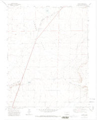 Tyrone Colorado Historical topographic map, 1:24000 scale, 7.5 X 7.5 Minute, Year 1971