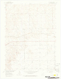 Uhler Ranch Colorado Historical topographic map, 1:24000 scale, 7.5 X 7.5 Minute, Year 1962