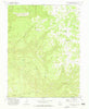 Uncompahgre Butte Colorado Historical topographic map, 1:24000 scale, 7.5 X 7.5 Minute, Year 1973
