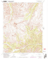 Uncompahgre Peak Colorado Historical topographic map, 1:24000 scale, 7.5 X 7.5 Minute, Year 1963