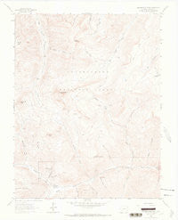 Uncompahgre Peak Colorado Historical topographic map, 1:24000 scale, 7.5 X 7.5 Minute, Year 1964