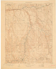 Uncompahgre Colorado Historical topographic map, 1:125000 scale, 30 X 30 Minute, Year 1911