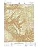 Uncompahgre Butte Colorado Current topographic map, 1:24000 scale, 7.5 X 7.5 Minute, Year 2016
