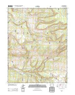 Ute Colorado Historical topographic map, 1:24000 scale, 7.5 X 7.5 Minute, Year 2013
