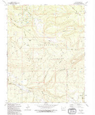 Ute Colorado Historical topographic map, 1:24000 scale, 7.5 X 7.5 Minute, Year 1994