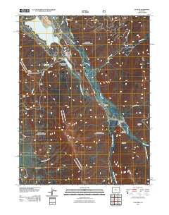 Ute Peak Colorado Historical topographic map, 1:24000 scale, 7.5 X 7.5 Minute, Year 2011