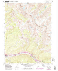Vail East Colorado Historical topographic map, 1:24000 scale, 7.5 X 7.5 Minute, Year 1970