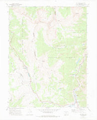 Vail Pass Colorado Historical topographic map, 1:24000 scale, 7.5 X 7.5 Minute, Year 1970