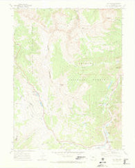 Vail Pass Colorado Historical topographic map, 1:24000 scale, 7.5 X 7.5 Minute, Year 1970