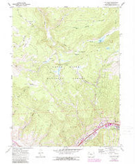 Vail West Colorado Historical topographic map, 1:24000 scale, 7.5 X 7.5 Minute, Year 1970