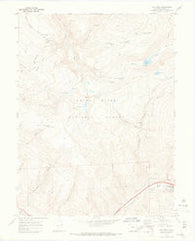 Vail West Colorado Historical topographic map, 1:24000 scale, 7.5 X 7.5 Minute, Year 1970