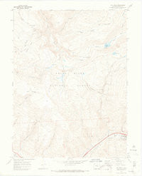 Vail West Colorado Historical topographic map, 1:24000 scale, 7.5 X 7.5 Minute, Year 1970