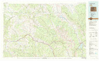 Vail Colorado Historical topographic map, 1:100000 scale, 30 X 60 Minute, Year 1980