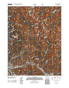 Vail East Colorado Historical topographic map, 1:24000 scale, 7.5 X 7.5 Minute, Year 2011