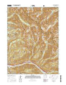 Vail East Colorado Current topographic map, 1:24000 scale, 7.5 X 7.5 Minute, Year 2016