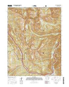 Vail Pass Colorado Current topographic map, 1:24000 scale, 7.5 X 7.5 Minute, Year 2016