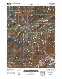 Vail West Colorado Historical topographic map, 1:24000 scale, 7.5 X 7.5 Minute, Year 2011