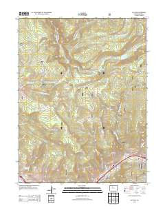 Vail West Colorado Historical topographic map, 1:24000 scale, 7.5 X 7.5 Minute, Year 2013