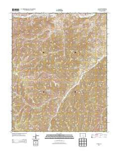 Valdez Colorado Historical topographic map, 1:24000 scale, 7.5 X 7.5 Minute, Year 2013