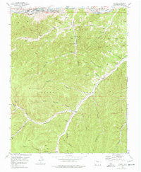 Valdez Colorado Historical topographic map, 1:24000 scale, 7.5 X 7.5 Minute, Year 1951
