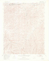 Valdez Colorado Historical topographic map, 1:24000 scale, 7.5 X 7.5 Minute, Year 1951