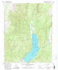 Vallecito Reservoir Colorado Historical topographic map, 1:24000 scale, 7.5 X 7.5 Minute, Year 1964