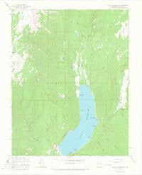 Vallecito Reservoir Colorado Historical topographic map, 1:24000 scale, 7.5 X 7.5 Minute, Year 1964
