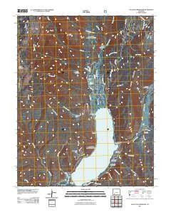 Vallecito Reservoir Colorado Historical topographic map, 1:24000 scale, 7.5 X 7.5 Minute, Year 2011