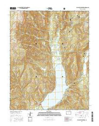 Vallecito Reservoir Colorado Current topographic map, 1:24000 scale, 7.5 X 7.5 Minute, Year 2016