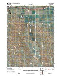 Vallery Colorado Historical topographic map, 1:24000 scale, 7.5 X 7.5 Minute, Year 2010