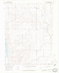 Vallery SE Colorado Historical topographic map, 1:24000 scale, 7.5 X 7.5 Minute, Year 1965