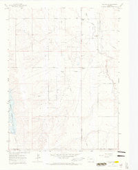Vallery SE Colorado Historical topographic map, 1:24000 scale, 7.5 X 7.5 Minute, Year 1965