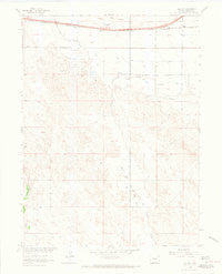 Vallery Colorado Historical topographic map, 1:24000 scale, 7.5 X 7.5 Minute, Year 1963
