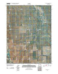 Vallery SE Colorado Historical topographic map, 1:24000 scale, 7.5 X 7.5 Minute, Year 2010
