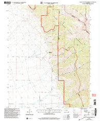 Valley View Hot Springs Colorado Historical topographic map, 1:24000 scale, 7.5 X 7.5 Minute, Year 2001