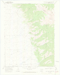 Valley View Hot Springs Colorado Historical topographic map, 1:24000 scale, 7.5 X 7.5 Minute, Year 1967