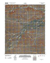 Vega Corral Colorado Historical topographic map, 1:24000 scale, 7.5 X 7.5 Minute, Year 2010