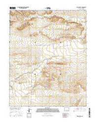 Vega Corral Colorado Current topographic map, 1:24000 scale, 7.5 X 7.5 Minute, Year 2016